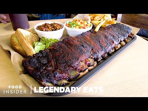 The Best Ribs In Kansas Are Cooked And Served In A Gas Station | Legendary Eats