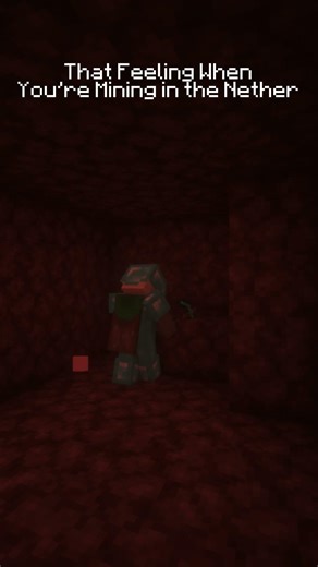 Worst Place to Dig Straight Forward… #minecraft