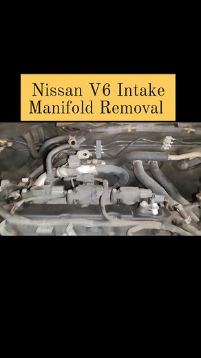 Nissan​ V6 Intake Manifold Removal. #Nissan #NissanV6 #highlightseveryone #reelsviralシ #fypシ゚viralシ #highlightsシ゚ #reelsfbシ #fbreelsfypシ゚ #fbreels #reelsfypシ #reelschallenge #fypシ゚ | PT Car Mechanic | Facebook