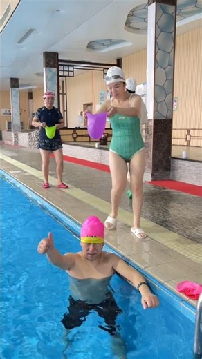 😶‍🌫️Demili Domain: Summer Pool Masti!Unexpected Twist in Pool Challenge #swimmingpool #05