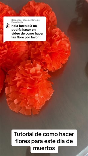 Tutorial: Cómo hacer flores para el Día de Muertos en México