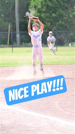 ⚾ 3B LEAPS AND FIRES! What a Play!