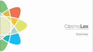 CosmoLex Overview Video