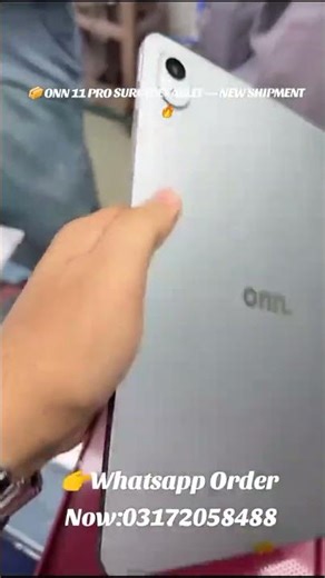 ONN 11 PRO SURFACE TABLETNEW SHIPMENT Contact Karein 03172058488