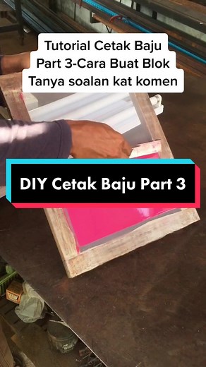 Tutorial DIY Cetak Baju: Cara Membuat Desain dengan Silkscreen Printing