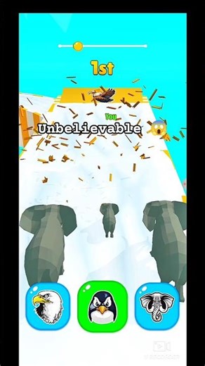 The finish line in just 10 seconds! Is it possible? #shorts #viral #gaming #animalgame