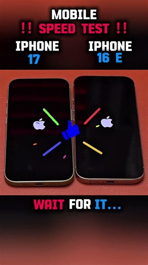 ☠️⚡IPHONE 17 VS IPHONE 16E-SPEED TEST!!