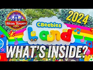 EVERYTHING in Cbeebies Land Alton Towers 2024