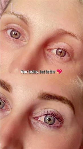 ✨ Lash Lift — Before & After Transformation ✨