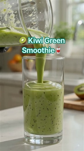 🥝 Kiwi Green Smoothie