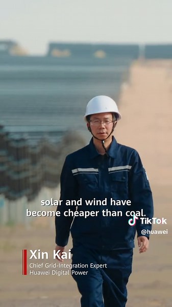 Accelerating the global transition to clean energy! 💚 #Huawei #HuaweiDigitalPower #GreenEnergy