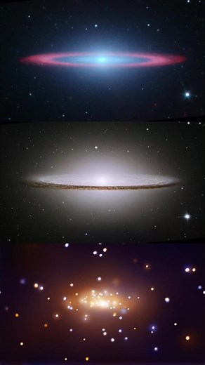 Take a listen to M104! 👂A trio of telescopes observed this galaxy. From top to bottom, these views are from the Spitzer Space Telescope (infrared), Hubble (visible), and Chandra X-ray Observatory (X-ray). This sonification was created by scientists to provide an auditory way of experiencing these images. While this isn’t the sound “of” space, sonifications represent data in the image to highlight certain scientific aspects through sound. In this sonification, brightness controls the volume and 