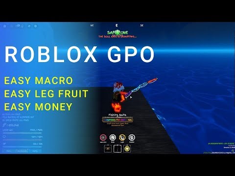Roblox GPO Fishing Macro
