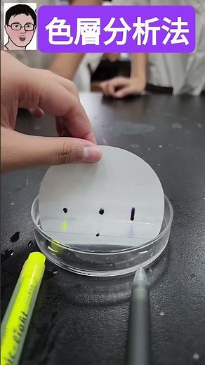 超酷！色層分析法(chromatography)-四幸丸老師的理化科學Vlog#物理#熱門#理化#化學#科學實驗