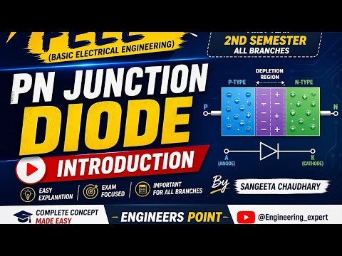 Introduction to Pn junction diode #bteup #viralvideo #polytech