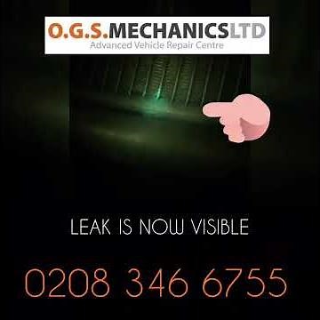 HOW TO CHECK FOR AN AIR CON LEAK !!!! UV TEST