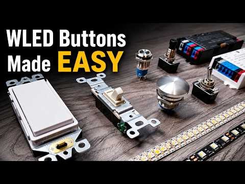 WLED On/Off Button Setup in 20 Seconds + Running Water Effect