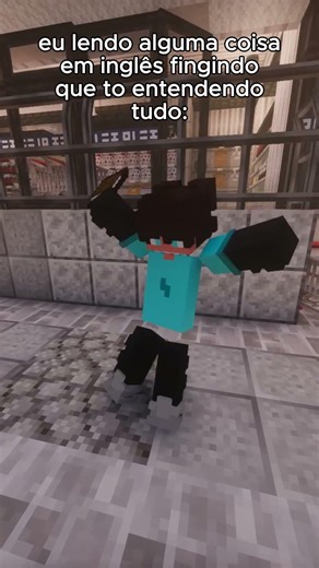 ''rainha aksdihajiud... é muito perigoso!'' #minecraft #memes #naofloppa #shorts