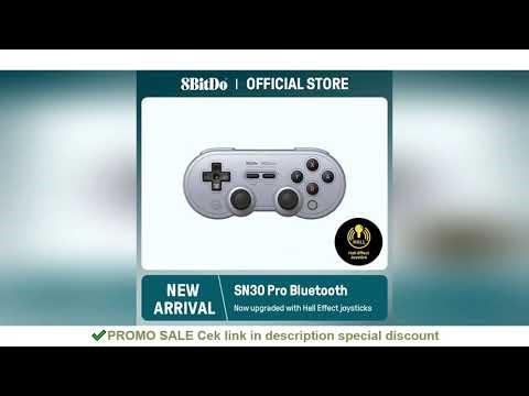 8BitDo SN30 Pro Wireless Bluetooth Gamepad with Hall Effect for Switch 2, 1 , PC, Windows 10, 11, St