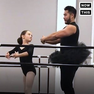 996K views · 4.5K shares | This dad wore a tutu to his daughter’s ballet class just to make her happy | NowThis | Facebook