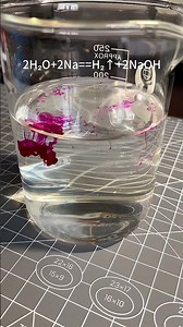 Formation of Sodium Hydroxide: The Sodium–Water Reaction Explained. 🤔 #shorts