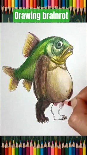 italian brainrot drawing trippi troppi troppa trippa #art #italianbrainrot #brainrot