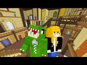 不思議な100枚の扉があるマインクラフト