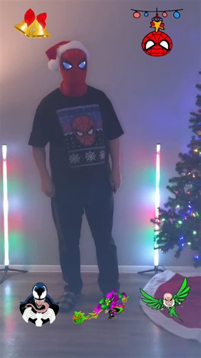 Spidey-Bells (A Hero's Lament) (From "A Very Spidey Christmas" Soundtrack) #christmas #christmastime #christmasseason #spiderman #spidey #spidermancosplay #spideybells #dancevideo #goodvibes #reelsvideo #reels #reelsinsta #reelsinstagram #reelsdaily #reelsvideoシ #instagram #reelsvideos | Jason Harris