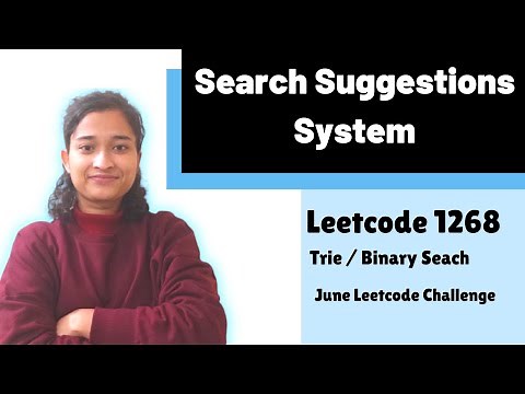 Search Suggestions System | Leetcode 1268 | Trie | Binary Seach