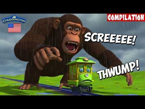 Zephie Faces Her Fear of Monkeys 🐵|Preschool Cartoon collection of 2026 |Train Cartoons for US Kids