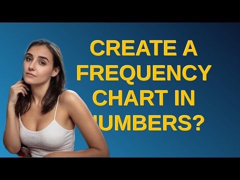 Apple: Create a frequency chart in Numbers?