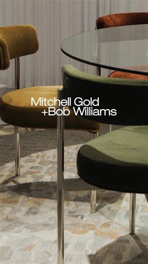 Our showroom is open—step inside and stay awhile. High Point Market is on. #HighPointMarket #HPMKT #hpmkt2025 | Mitchell Gold Bob Williams