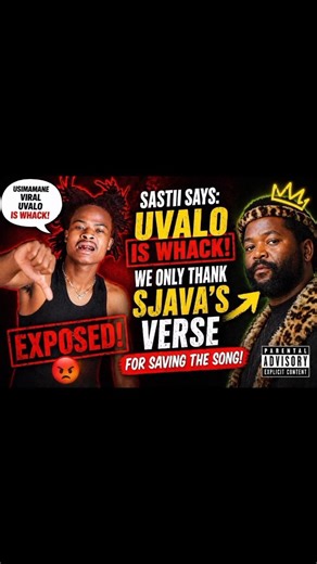 Sastii DESTROYS ‘Uvalo’? 😳 Says ONLY Sjava Saved Usimamane’s Song! 💀🔥”