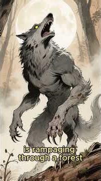 SCP-096 Meets the Werewolf – Legendary Battle #shorts