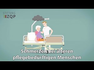 Schmerzen bei älteren pflegebedürftigen Menschen | ZQP-Erklärfilm