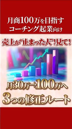 頑張ってるのに結果が出ない人へ。売上を再び動かす“3つの見直しポイント” #コーチング #ひとり起業 #起業 #ビジネスマインド