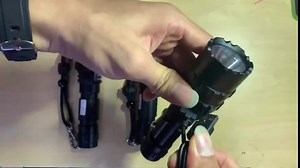 Green Light Flashlight, Rechargeable LED Green Light Tactical Flashlight with Pressure Switch, 5 Modes & Zoomable Deer Hunting Light, IPX4 waterproof Hog Lights for Night Hunting Coyote Varmint