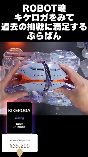 Puraban is satisfied with his past challenges after seeing the new Kikeroga [ROBOT Spirits Review...