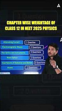 Class 12 Chapter-Wise Weightage | किस Chapter से कितने Qs आए? | Nishant Sir