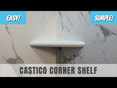 CASTICO Corner Shelf Installation - STEP BY STEP!