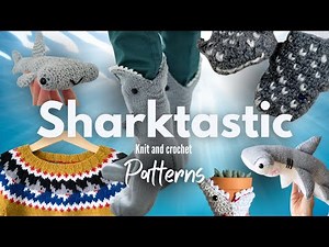 20 Free/Low-Cost Shark Patterns! 🦈 Knit & Crochet Shark Week
