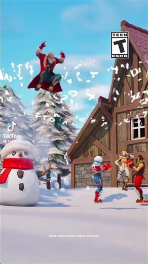 The Christmas cabin is coming to Fortnite on Thursday, the 18th of December 2025🎄🎁￼