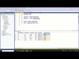 شرح العلاقات (Relationships) و Foreign Key في SQL Server 2022 خطوة بخطوة