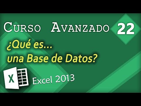What is a Database | Excel 2013 Advanced Course #22