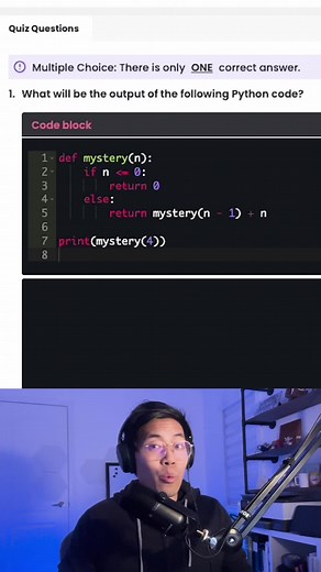 And this is how to solve a recursion problem #computerscience #coding #softwareengineer #python #stem