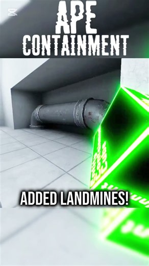 Ape containment has added landmines!