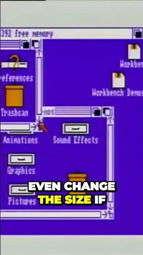 Commodore Amiga's Iconic GUI: Early Demonstration of the Window and Icon-based OS