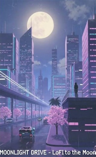Moonlight Drive 🌙 Chill Lofi Beats for Late Night Focus & Relax #beatstostudy #music #lofibeats