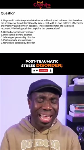 Dissociative Identity Disorder Explained: Symptoms & Diagnosis #shorts