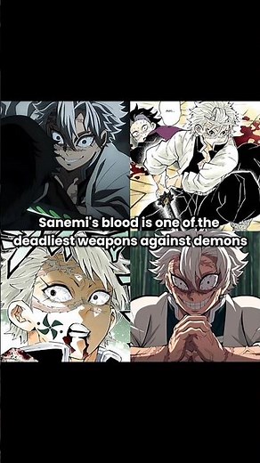 Because sanmei blood is soo rare..✨🥀#demonslayer #sanemi #kokushibo #tanjiro #kny #akaza #fypシ